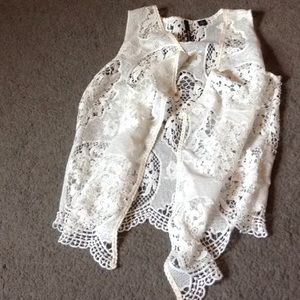 Lace cardigan